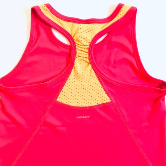 Xersion Quick Dry Girls Racerback Workout Tank Top Pink Size L - Picture 7 of 7